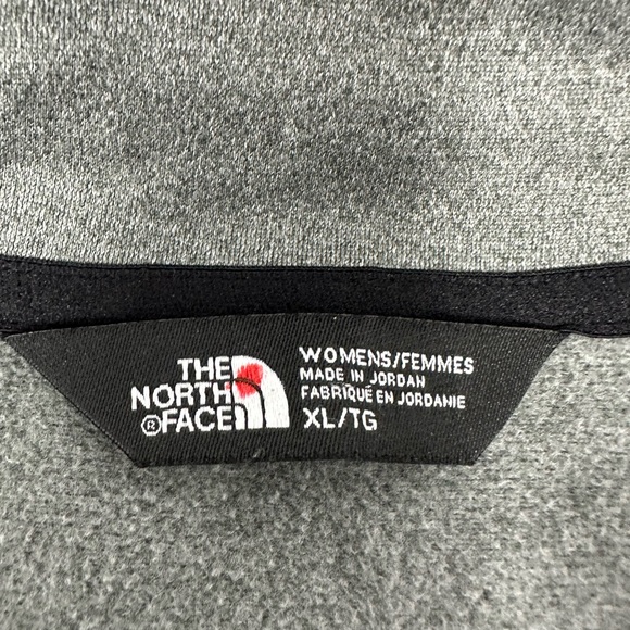 The North Face Tech Glacier 1/4 Zip Pullover Sz XL Gray Sweatshirt Women's T8 - Picture 4 of 6